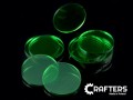 AGTMBR40_AGTMBR50_Podstawki pod figurki(10), okrągłe, transparentne-zielone_czarnetło.JPG