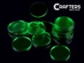 AGTMBR30_AGTMBR32__Podstawki pod figurki(15), okrągłe, transparentne-zielone_czarnetło.JPG